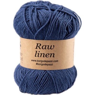 Borgo de' Pazzi Raw linen 207 Modrá