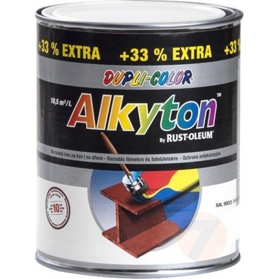 Alkyton lesklý 0,25 l RAL 3020 dopravní červená
