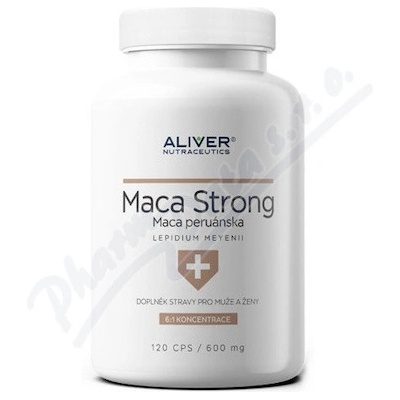 ALIVER Maca Strong 120 kapslí