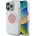 GUESS Калъф Guess IML Metal Colored Circle Classic Logo MagSafe за iPhone 16 Pro Max - розов (3666339428600)
