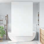 vidaXL Ролетна щора за баня 120x240 см Ширина на плата 116 см (4014937)