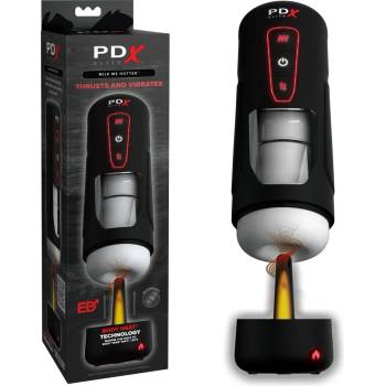 Image 1 of Мастурбатор с нагряване, тласъци и вибрации - Milk Me Hotter (PIPERD55023)