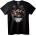 NOONEBRAND Тениска Tiago P2K Музика - XS, Black