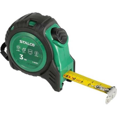 Stalco metr svinovací s protiskluzovým pouzdrem, 3 m x 19 mm
