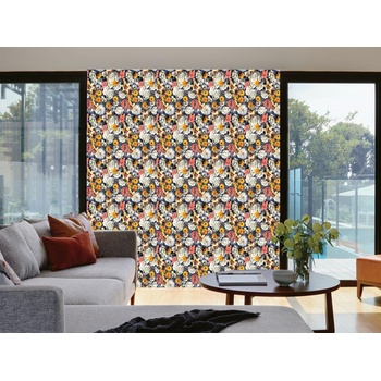 DIMEX ART s. r. o Луксозна флизелинова тапета цветни сухи цветя