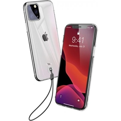 Baseus z mäkkého plastu s pútkom iPhone 11 Pro Max - čiré