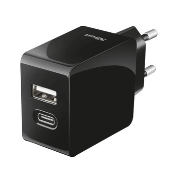 Trust 21589 зарядно за мобилни устройства Черен На закрито (t21589)