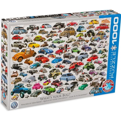 EUROGRAPHICS Пъзел Eurographics от 1000 части - Фолксваген Костенурка (EG60000815)