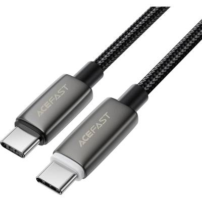 ACEFAST Кабел за данни Acefast (C23-03) - USB-C към USB-C, Smart Power-Off, 60W, 1.2м - Черен