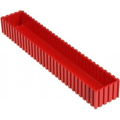 Pokorný Dačice Plastová krabička typ 2106 35 x 52 x 302 mm červená RAL 3020
