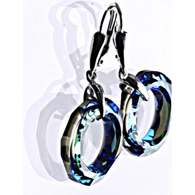 Čištín se Swarovski krystaly Cosmic ring brmuda blue NK 1313/27