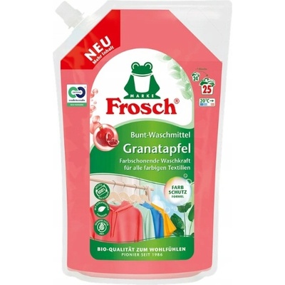 Frosch gel na praní Granátové jablko 1,5 l, 25 pracích dávek