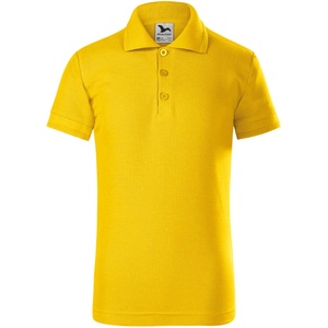 MALFINI Malfini pique polo 222 / Детска поло тениска - жълта 134 (2220410)