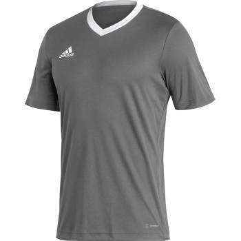 adidas Мъжка фланелка с къс ръкав Adidas Entrada 22 Short Sleeve Jersey Top Mens - Grey