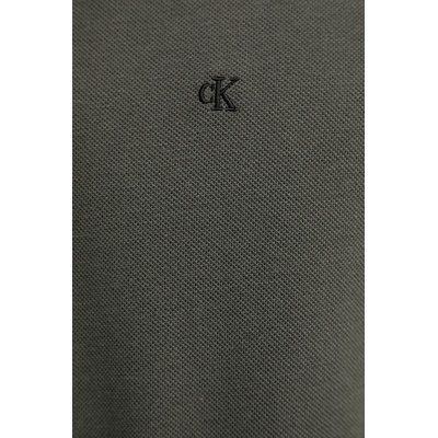 Памучна тениска с яка Calvin Klein Jeans (LV04RC276G)