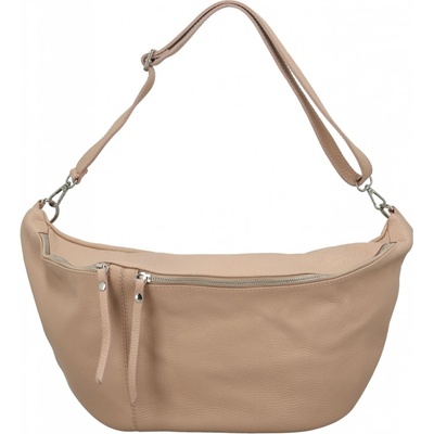 Trendy dámská kožená Heidi new růžově pudrová