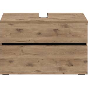Støraa Шкаф за мивка от декор от дъб в естествен цвят 80x55 cm Wisla - Støraa (607061075)