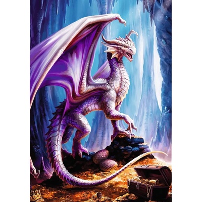 Trefl - Puzzle Premium Plus: Anne Stokes - Treasure Guardian - 1 000 piese