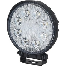 Svítilna pracovní kulatá 8 LED 8X3W JG-W080-F