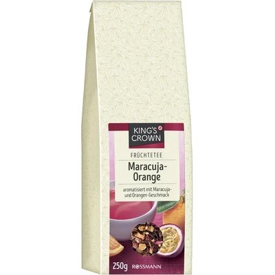 King's Crown Ovocný čaj sypaný Marakuja a pomeranč 250 g