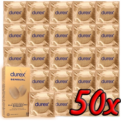 Durex Sensual 50 pack