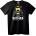 NOONEBRAND Тениска АЗ СЪМ BATMAN - S, White