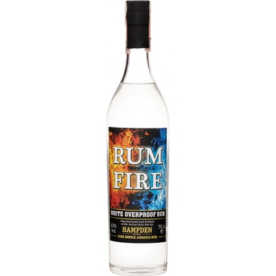 Hampden Estate Rum Fire Overproof 63% 0,7 l (čistá fľaša)