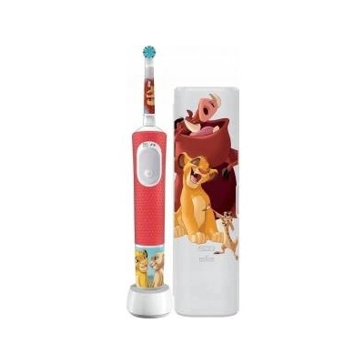 Oral-B Vitality Pro 103 Kids The Lion King, Electric Toothbrush (multicolor, with travel case)