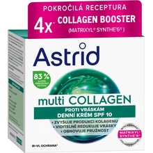 Astrid Multicollagen SPF 10 pre obnovenie pružnosti denný krém 50 ml