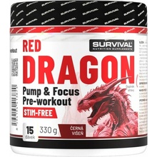 Survival Red Dragon Pump & Focus Pre-workout 330 g