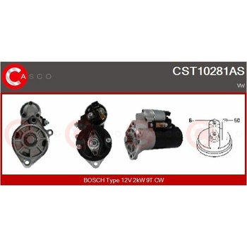 Štartér CASCO CST10281AS