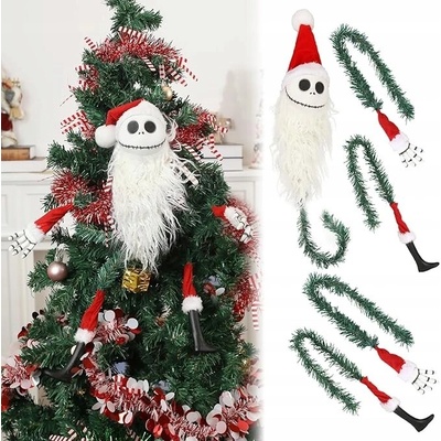 Ozdoba Na Vianočný Stromček Jack Skellington 3D Vianočná Dekorácia Vianočný stromček F24,4