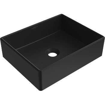 Mexen Goya мивка за плот 40 x 32 см, черен мат - 22184085 (22184085)