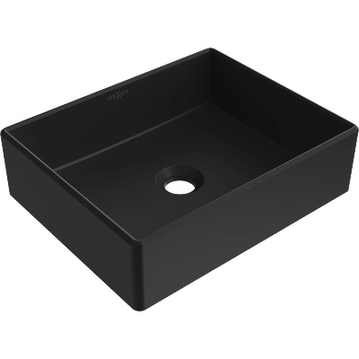 Mexen Goya мивка за плот 40 x 32 см, черен мат - 22184085 (22184085)