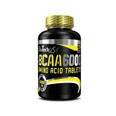 BioTechUSA Вepижнo-paзĸлoнeни aминoĸиceлини BCAA 6000, 100 таблетки, 886