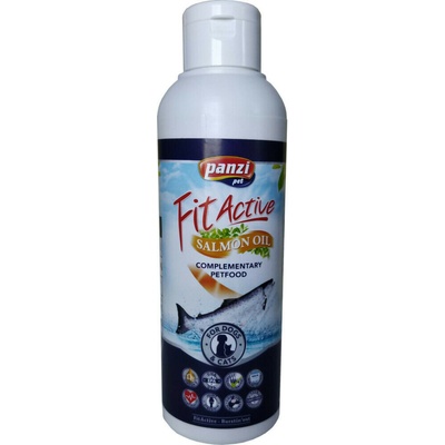 Panzi FitActive salmon oil pre psov a pre mačky 250 ml