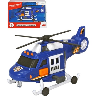 Dickie AS Policajný vrtuľník 18 cm