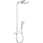 Hansgrohe Raindance Select E - Душ комплект с термостат ShowerTablet, 30 см, 2 струи, бял/хром 27126400 (27126400)