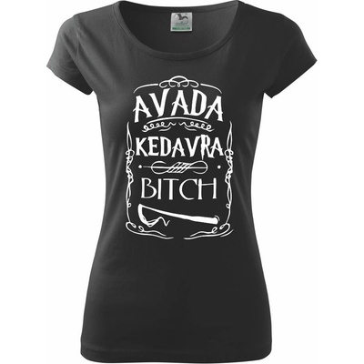 Harry Avada Kedavra Pure dámske tričko Čierna