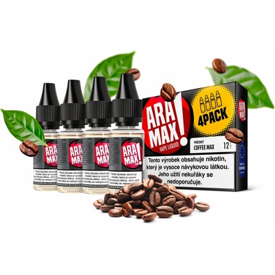 Aramax Káva 4 x 10 ml 3 mg