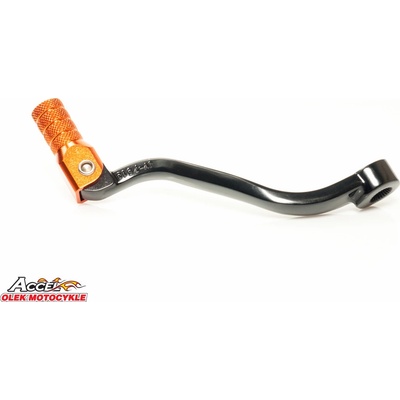 ACCEL páka řazení KTM SX 250/300 17-23 ,EXC 250/300 TPI 17-23, HUSQVARNA TE/TEI 250/300 17-23 ,TC 250 17-23,GAS GAS EC 250/300 21-23 , MC 250 21-23 , KTM EXC 300TPI hliníková barva černá, koncovka ora