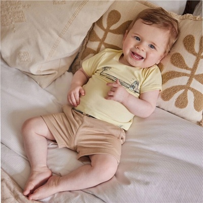 Dirkje DIRKJE Dětské kraťasy P54659-35 Caramel brown