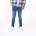 Firetrap Мъжки дънки Firetrap Firetrap Skinny Jeans Mens - Mid Blue