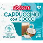 ristora Капучино с кокос Ristora, 10 капсули за Dolce Gusto
