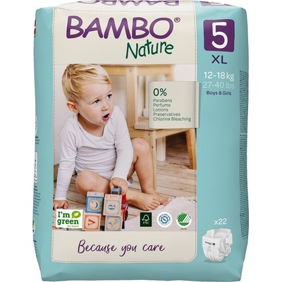 Abena Bambo Nature 5 12-18kg 22 ks