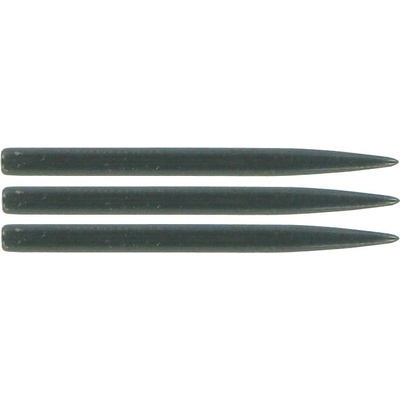 Hroty k šipkám kovové Bull's 38mm, černé - 3ks