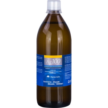 Pharma Activ Koloidní stříbro Ag100 (25ppm) 1000 ml