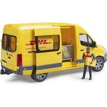 Bruder 2671 Mercedes-Benz Sprinter DHL s řidičem a příslušenstvím