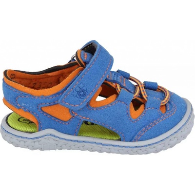 Ricosta barefoot sandály Pepino Kenny azur/papaya