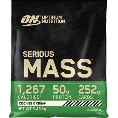 Optimum Nutrition Serious Mass [5443 грама] Бисквити и сметана